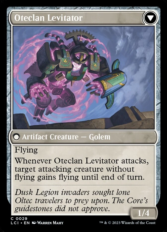 Oteclan Landmark // Oteclan Levitator — other side