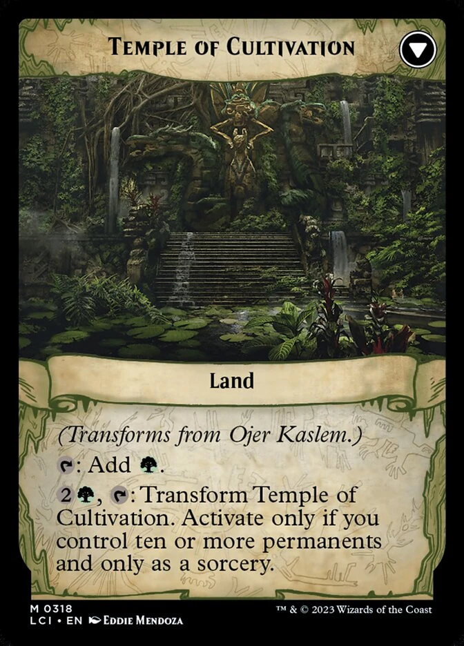 Ojer Kaslem, Deepest Growth // Temple of Cultivation — other side