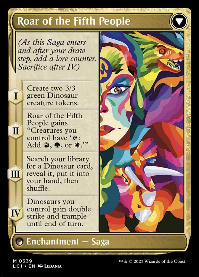 Huatli, Poet of Unity // Roar of the Fifth People — other side