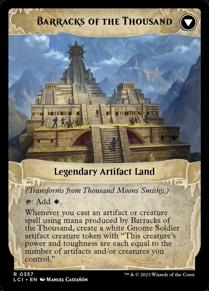 Thousand Moons Smithy // Barracks of the Thousand — other side
