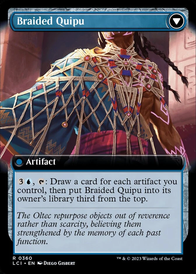 Braided Net // Braided Quipu — other side
