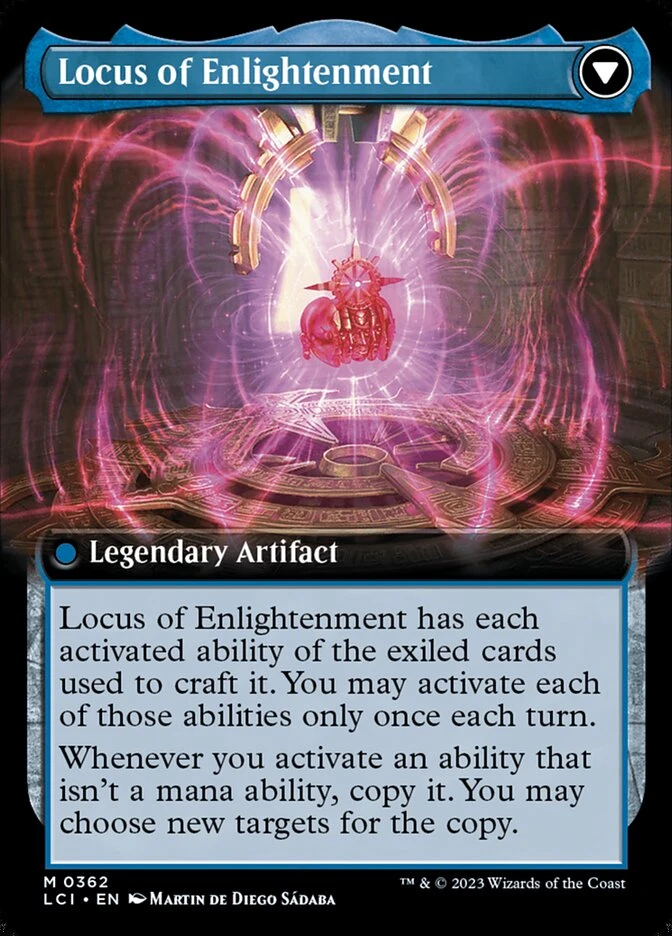 The Enigma Jewel // Locus of Enlightenment — other side