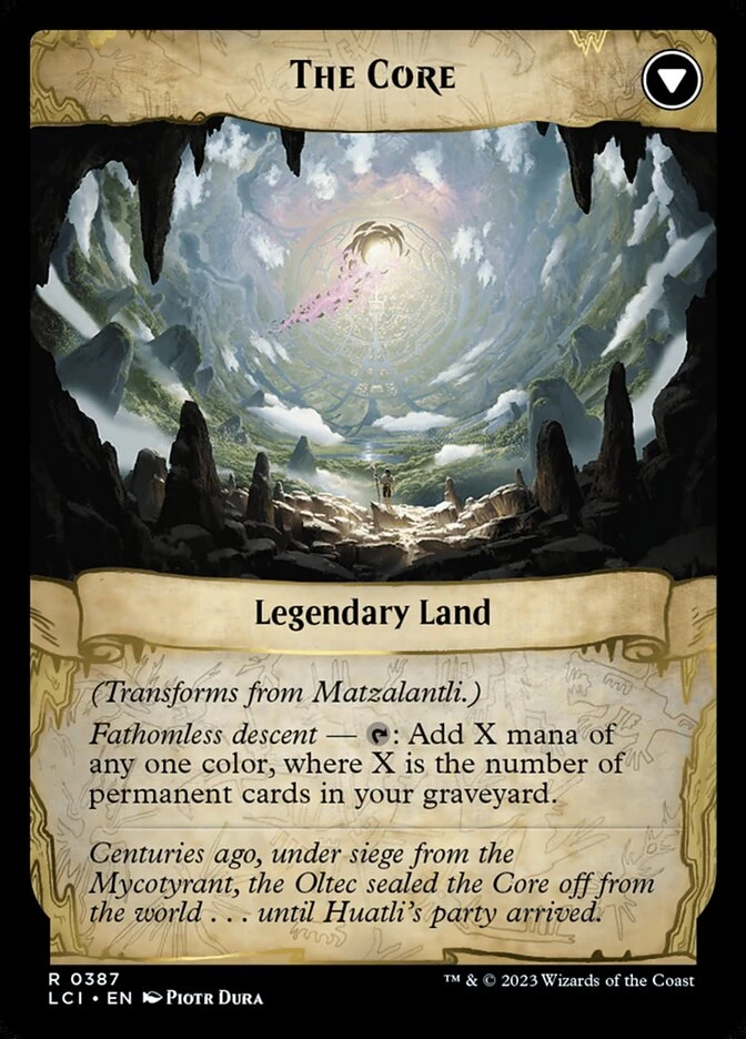 Matzalantli, the Great Door // The Core — other side