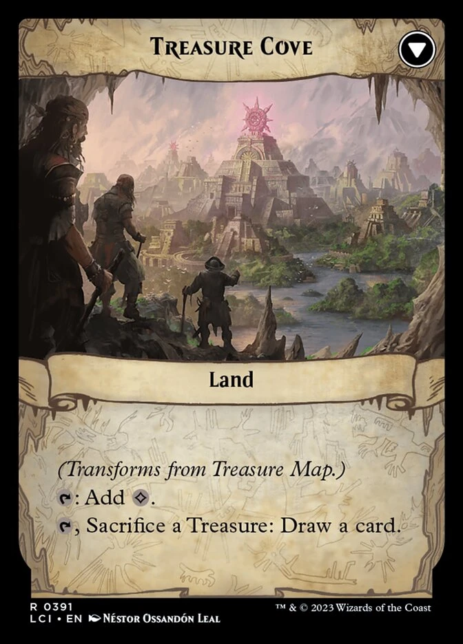Treasure Map // Treasure Cove — other side