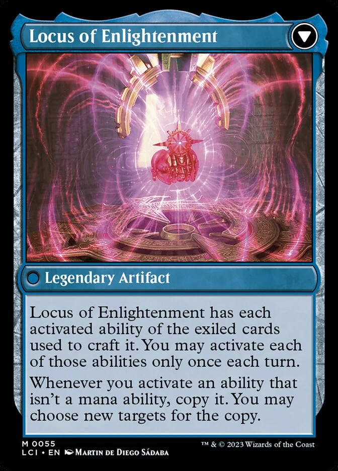 The Enigma Jewel // Locus of Enlightenment — other side