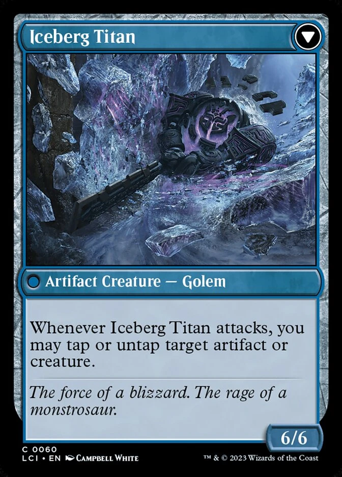 Inverted Iceberg // Iceberg Titan — other side