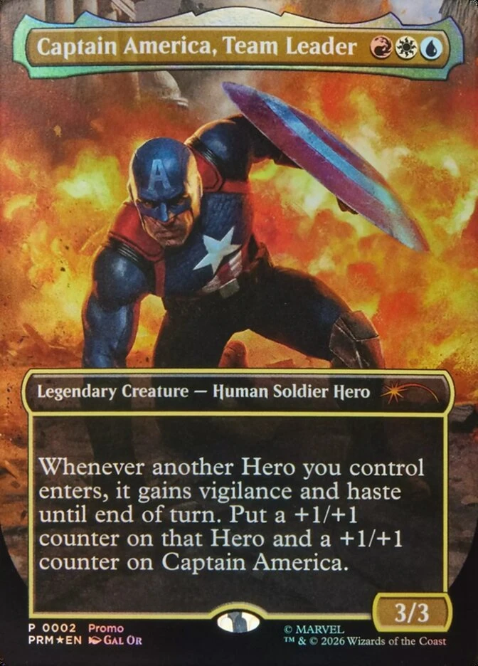 Captain America, Team Leader
