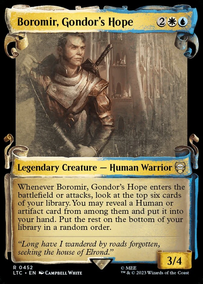 Boromir, Gondor's Hope