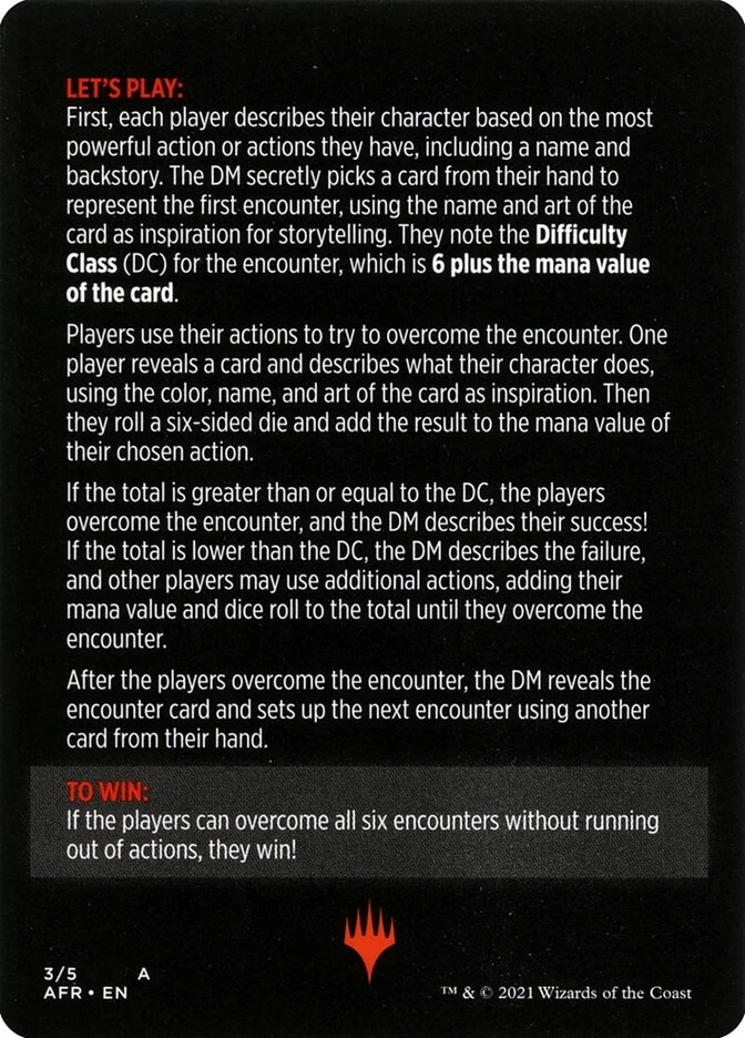 Magic and Minions // Magic and Minions (cont'd) — other side
