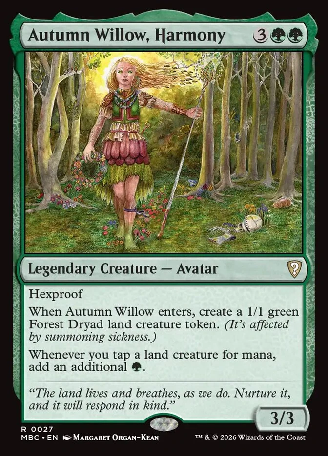 Autumn Willow, Harmony