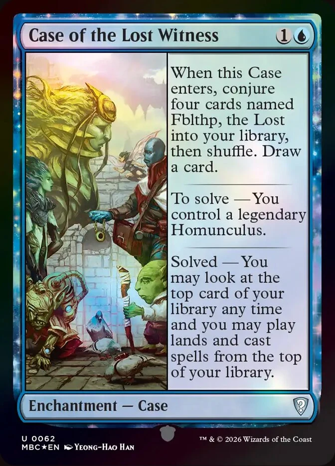 Case of the Lost Witness
