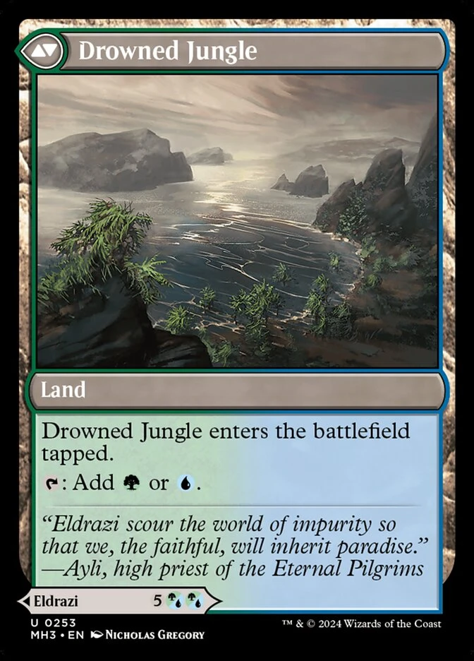 Drowner of Truth // Drowned Jungle — other side