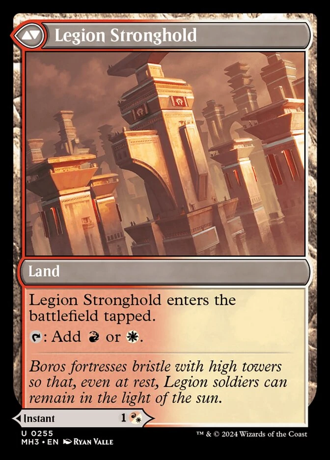 Legion Leadership // Legion Stronghold — other side