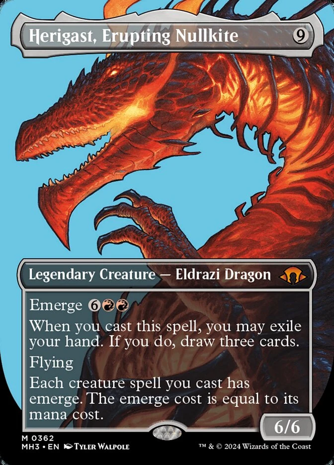 Herigast, Erupting Nullkite