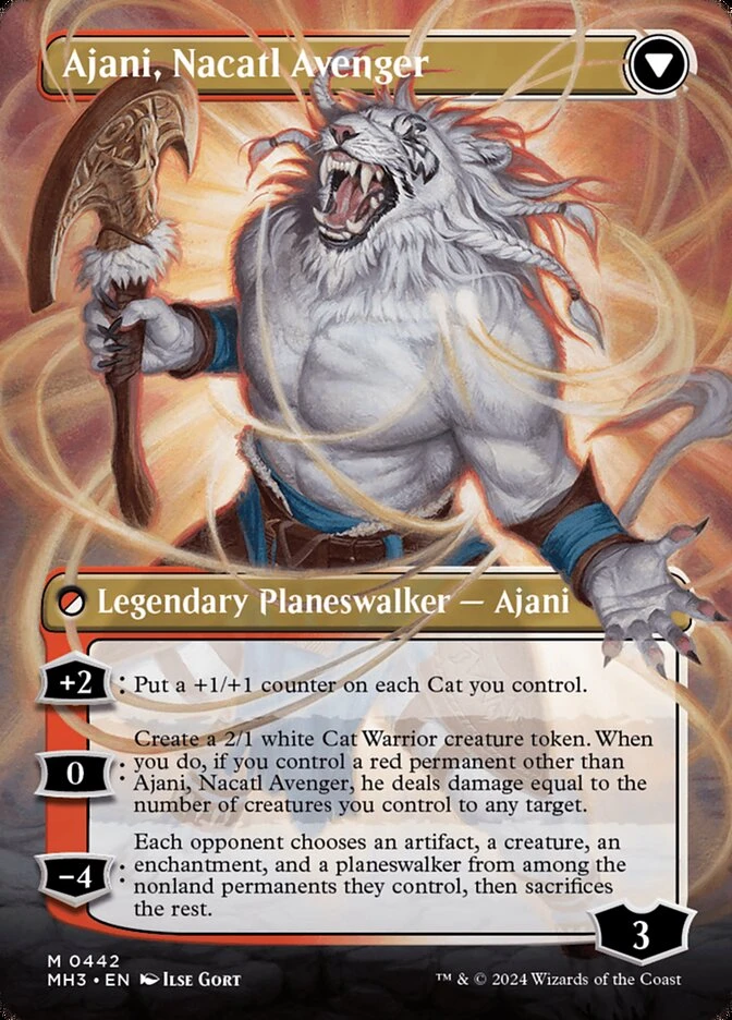 Ajani, Nacatl Pariah // Ajani, Nacatl Avenger — other side