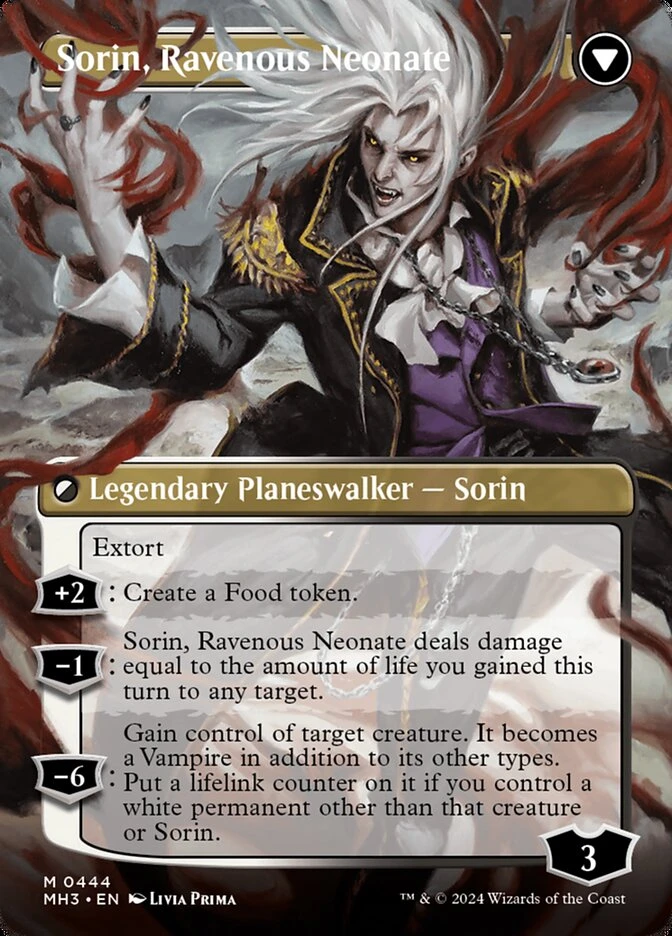 Sorin of House Markov // Sorin, Ravenous Neonate — other side
