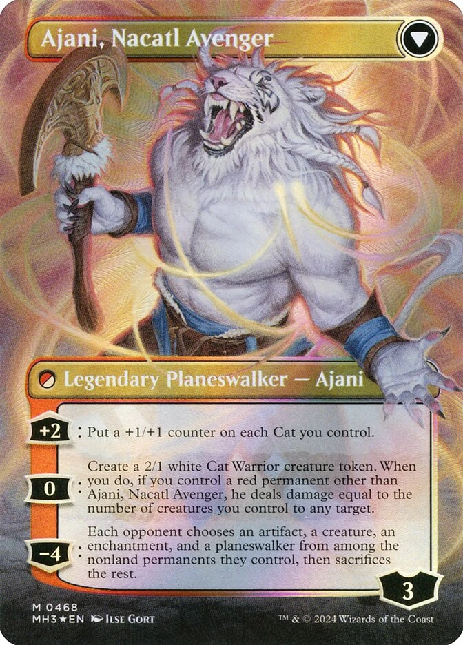 Ajani, Nacatl Pariah // Ajani, Nacatl Avenger — other side