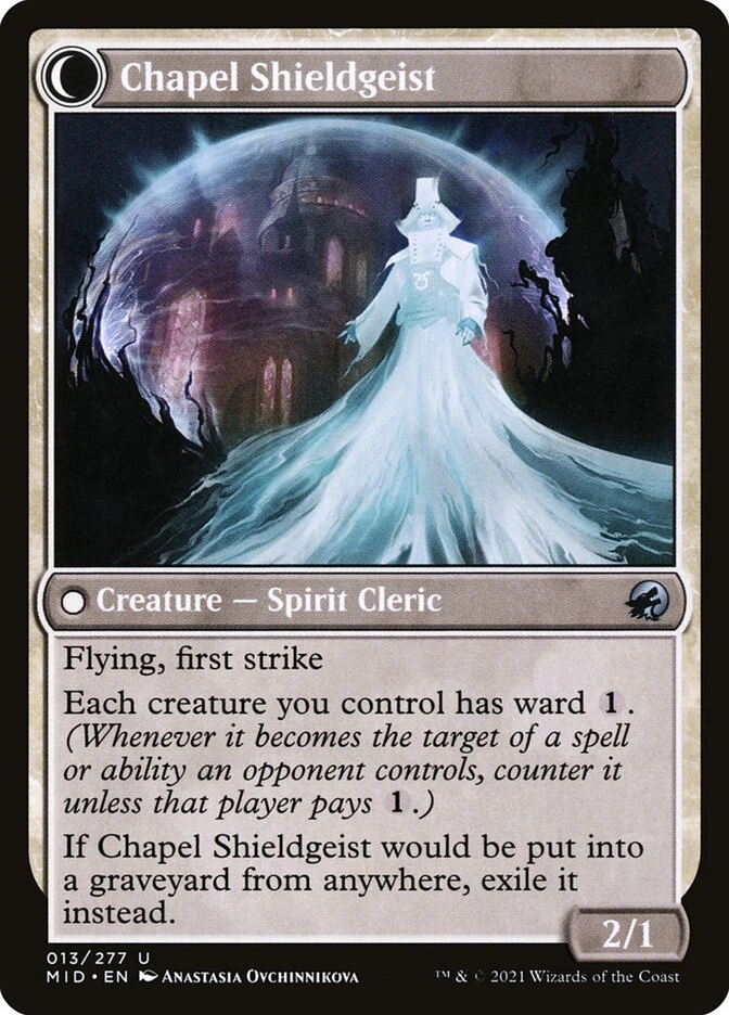 Chaplain of Alms // Chapel Shieldgeist — other side