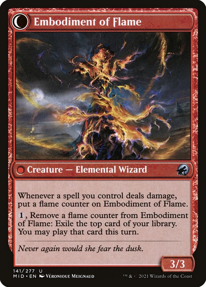 Flame Channeler // Embodiment of Flame — other side