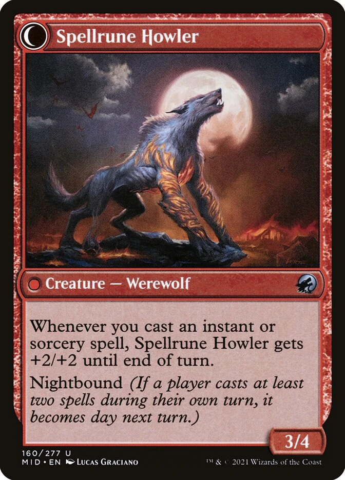 Spellrune Painter // Spellrune Howler — other side