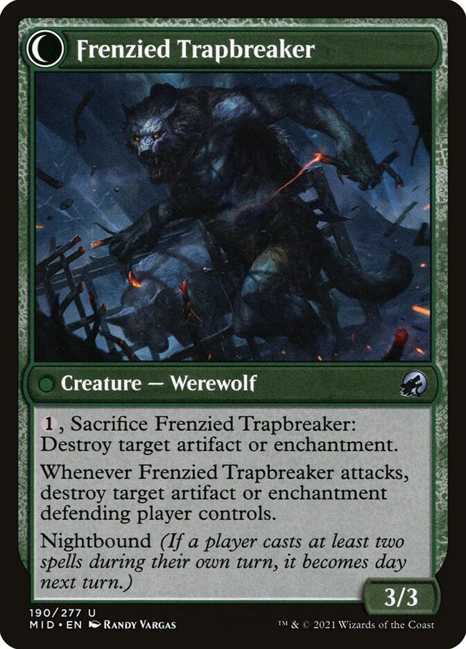 Outland Liberator // Frenzied Trapbreaker — other side