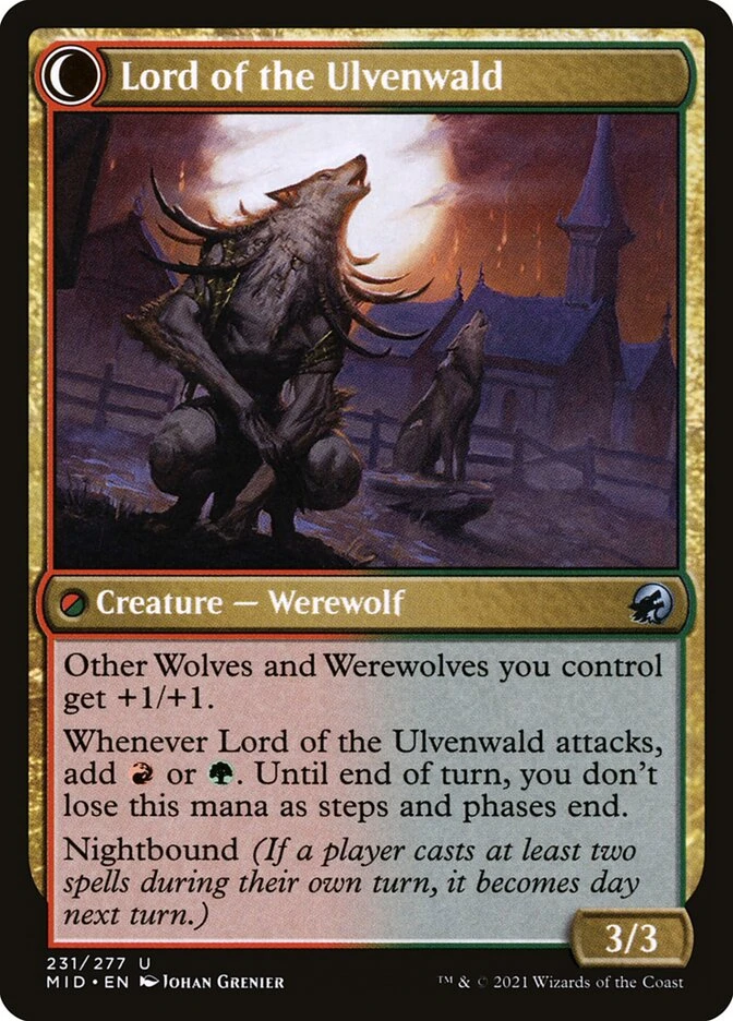 Kessig Naturalist // Lord of the Ulvenwald — other side