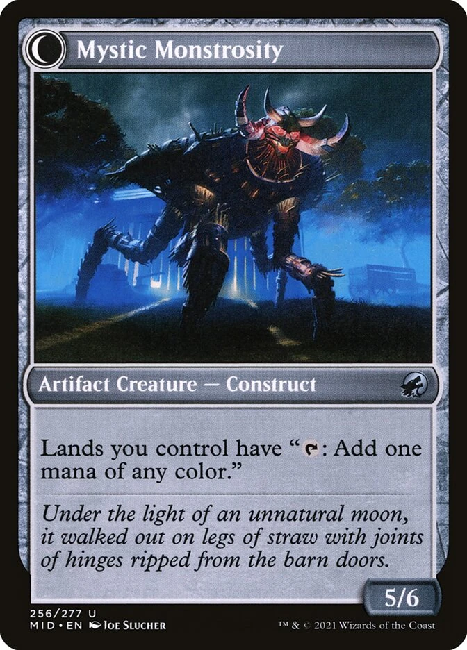 Mystic Skull // Mystic Monstrosity — other side
