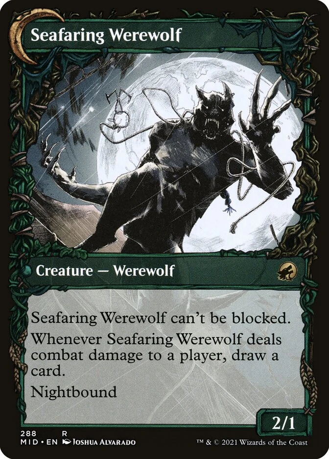 Suspicious Stowaway // Seafaring Werewolf — other side
