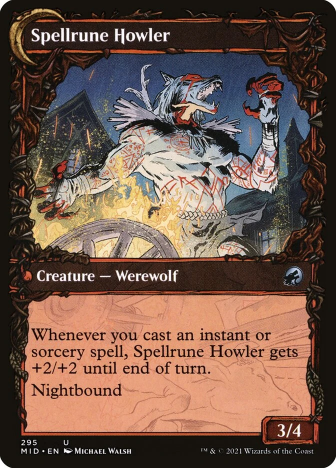 Spellrune Painter // Spellrune Howler — other side
