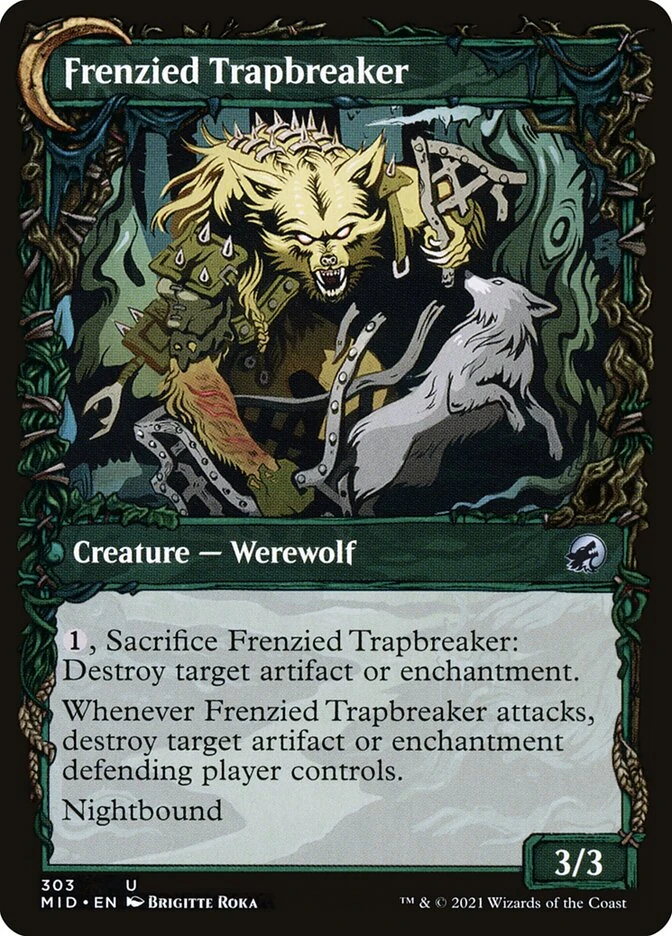 Outland Liberator // Frenzied Trapbreaker — other side