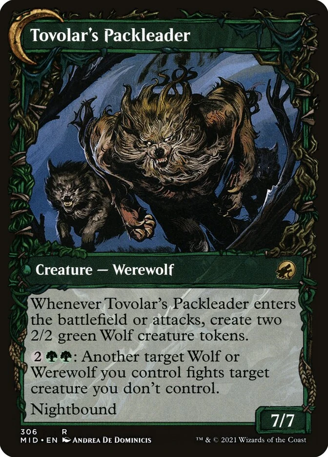 Tovolar's Huntmaster // Tovolar's Packleader — other side