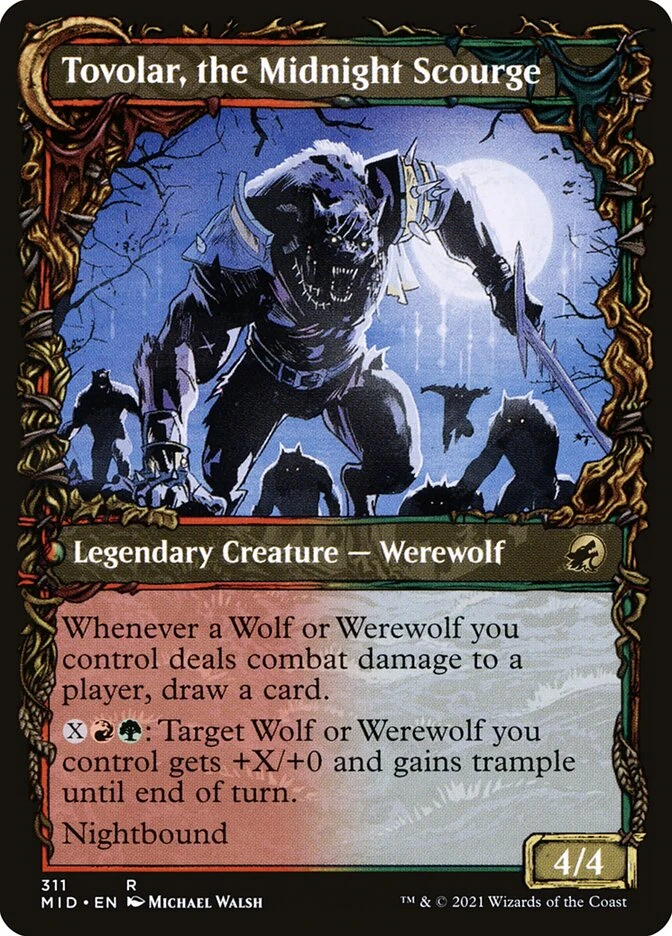 Tovolar, Dire Overlord // Tovolar, the Midnight Scourge — other side