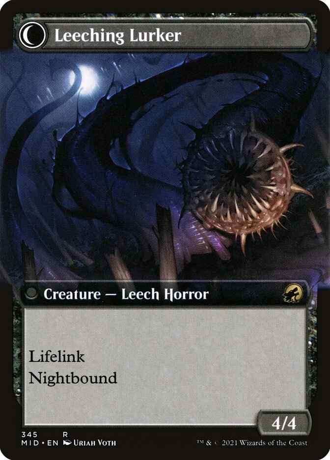 Curse of Leeches // Leeching Lurker — other side