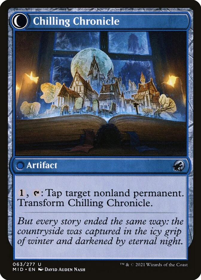 Mysterious Tome // Chilling Chronicle — other side