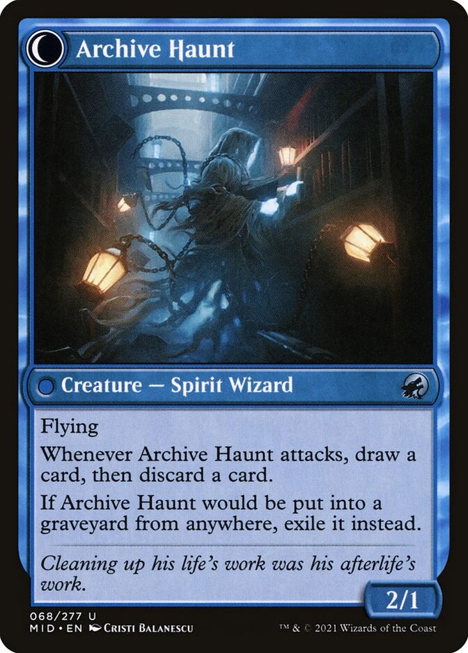 Overwhelmed Archivist // Archive Haunt — other side