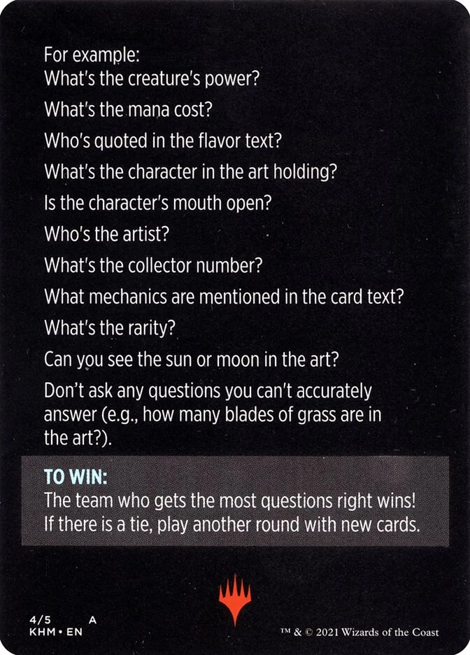 Careful Study (minigame) // Careful Study (cont'd) — other side