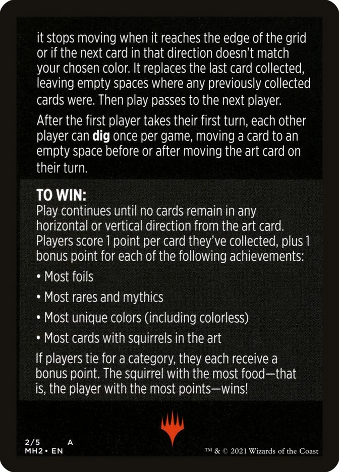 Foraging Squirrels // Foraging Squirrels (cont'd) — other side