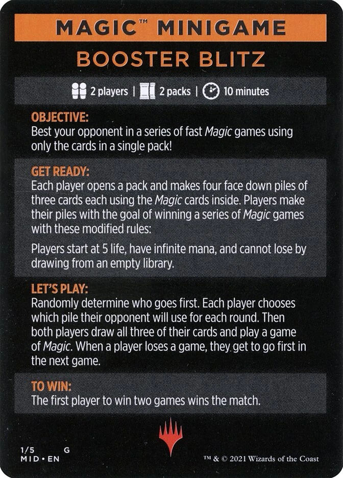 Booster Blitz
