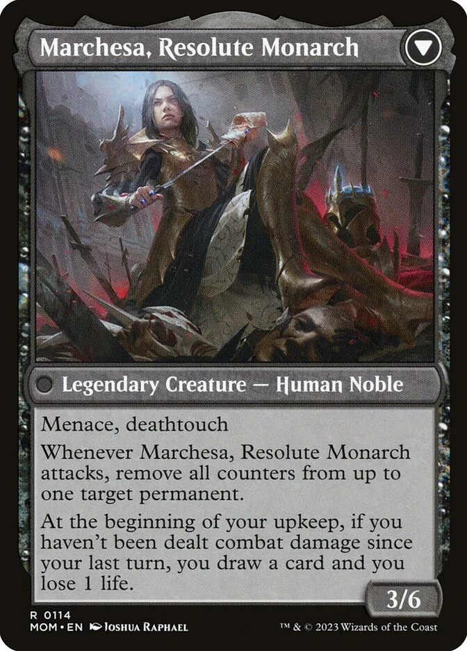 Invasion of Fiora // Marchesa, Resolute Monarch — other side