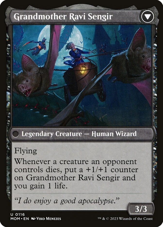 Invasion of Ulgrotha // Grandmother Ravi Sengir — other side