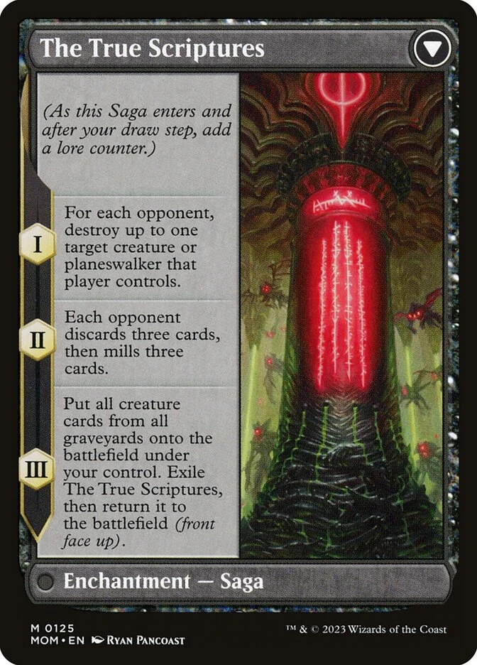 Sheoldred // The True Scriptures — other side