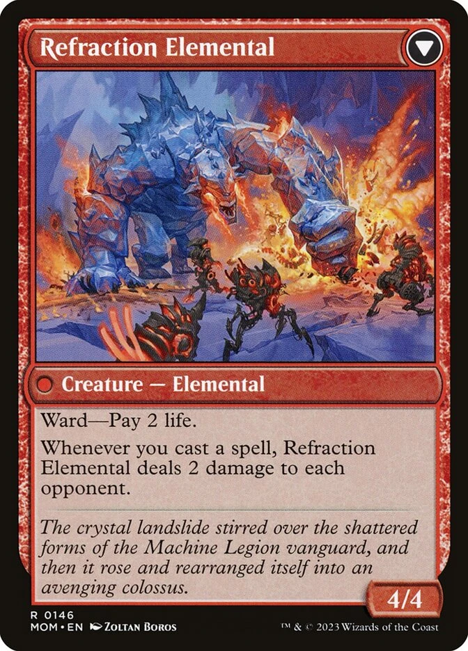 Invasion of Karsus // Refraction Elemental — other side