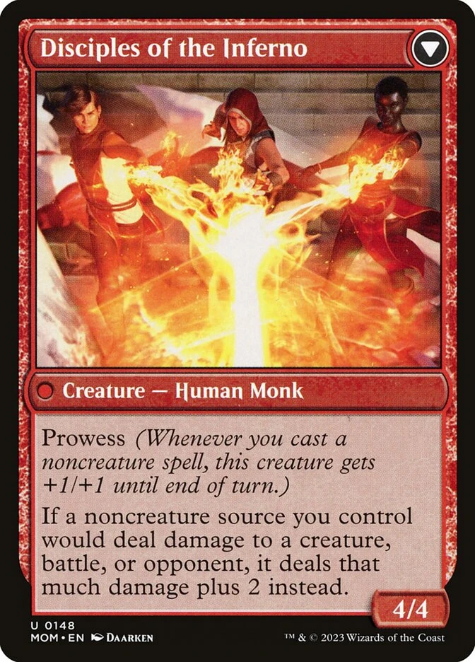 Invasion of Regatha // Disciples of the Inferno — other side