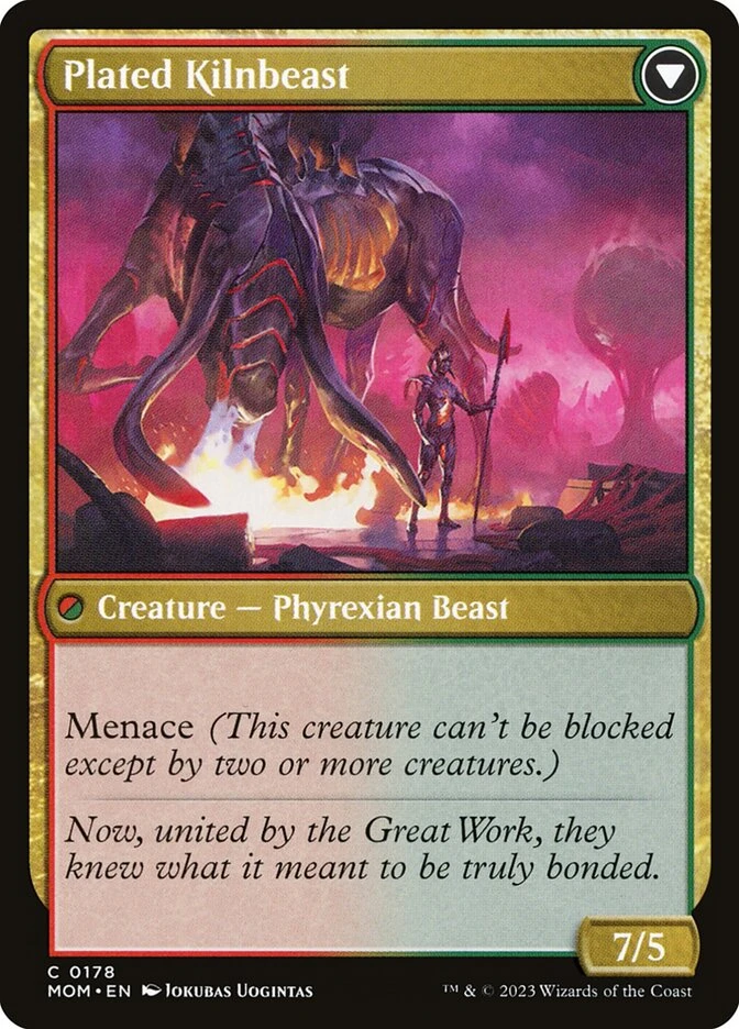 Bonded Herdbeast // Plated Kilnbeast — other side