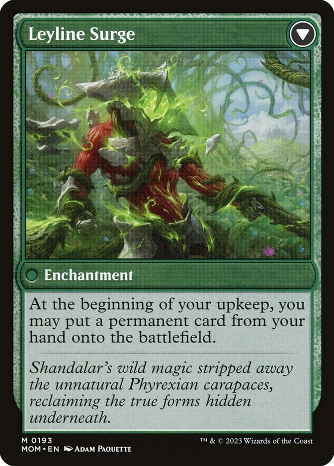 Invasion of Shandalar // Leyline Surge — other side