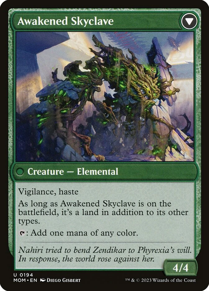 Invasion of Zendikar // Awakened Skyclave — other side
