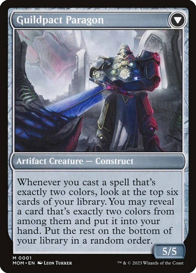 Invasion of Ravnica // Guildpact Paragon — other side