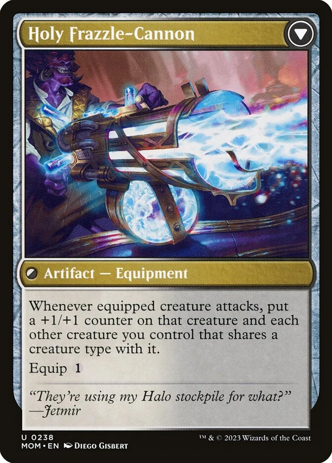 Invasion of New Capenna // Holy Frazzle-Cannon — other side