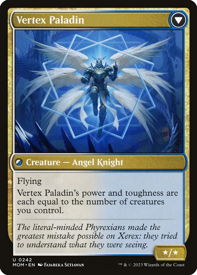 Invasion of Xerex // Vertex Paladin — other side