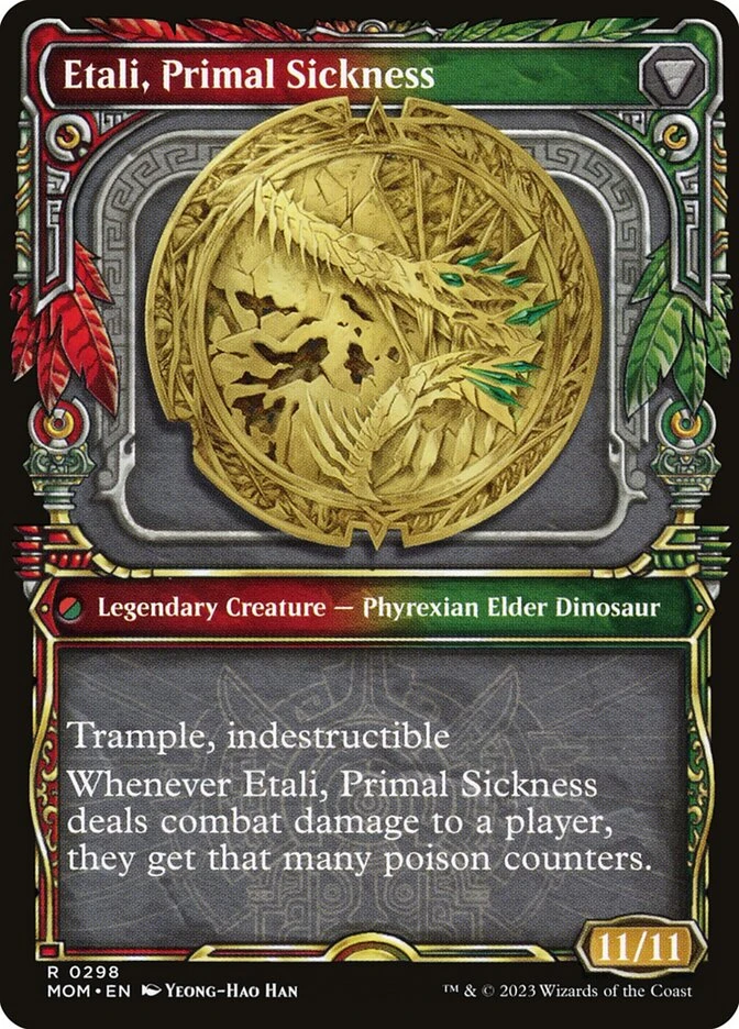 Etali, Primal Conqueror // Etali, Primal Sickness — other side